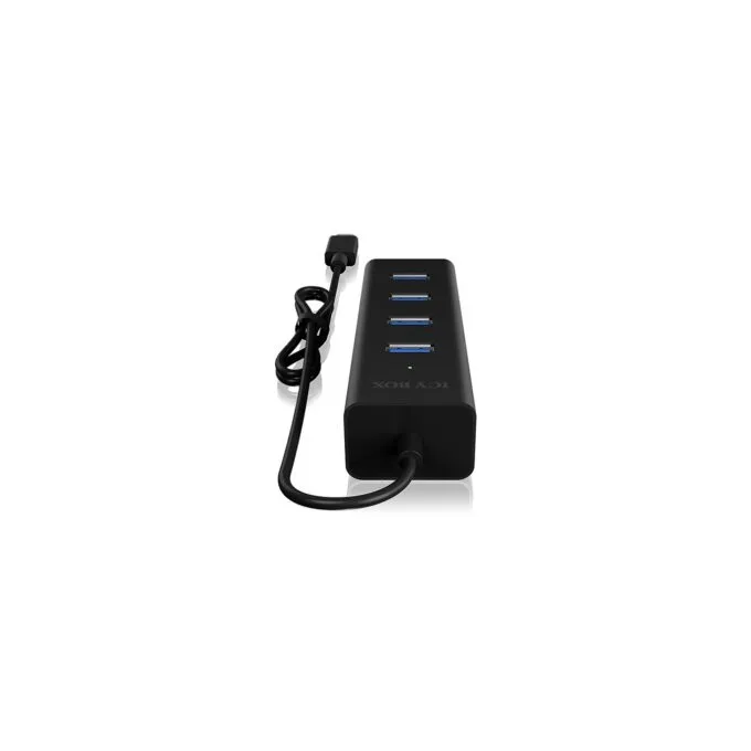 ICY BOX IB-HUB1409-C3 USB-C Hub 4x USB 3.0 Aluminum — image 3
