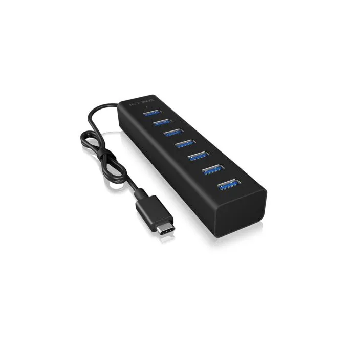 ICY BOX IB-HUB1700-C3 USB-C HUB 7-Port 7xUSB 3.0 - IB-HUB1700-C3 - USB-C Hub — image 5
