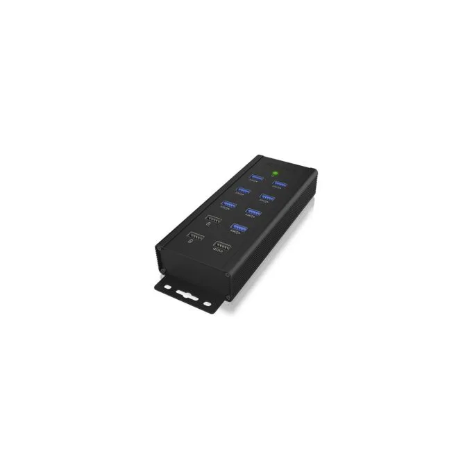 ICY BOX IB-HUB1703-QC3 USB 3.0 HUB 7-Port 7xUSB 3.0 3xLadeanschluss QC3.0 - IB-HUB1703-QC3 - USB 3.0 Hub — image 2