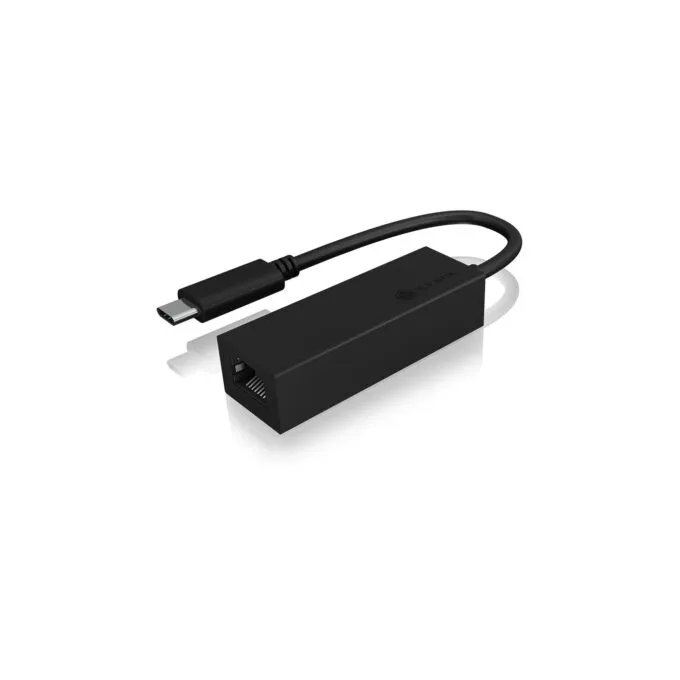 ICY BOX IB-LAN100-C3 USB-C to Gigabit LAN (ST-BU) Adapter - IB-LAN100-C3 - Color Black — image 2