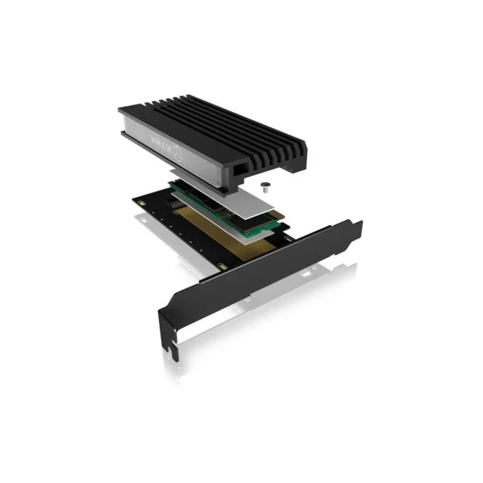 ICY BOX IB-PCI207-1NVMe PCIe x4 to M.2 NVMe 2280/2260/2242 w/ Heatsink — image 4