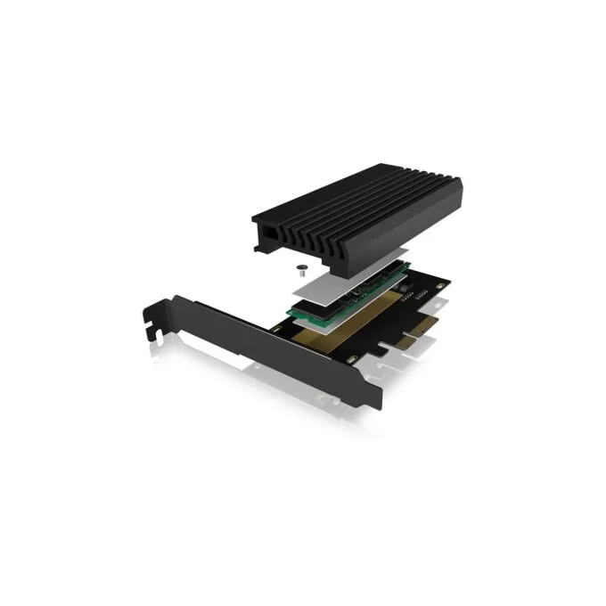 ICY BOX IB-PCI207-1NVMe PCIe x4 to M.2 NVMe 2280/2260/2242 w/ Heatsink — image 5