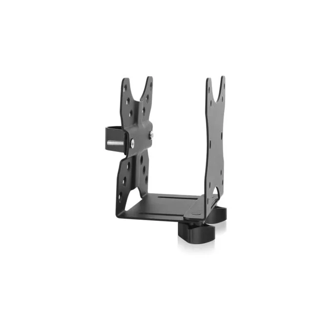 ICY BOX Mini PC Holder for Monitor Stand - IB-MSA102-VM - VESA 75x75/100x100 Compatible, Desk Clamp Arm, Single Arm — image 2
