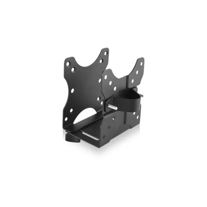ICY BOX Mini PC Holder for Monitor Stand - IB-MSA102-VM - VESA 75x75/100x100 Compatible, Desk Clamp Arm, Single Arm — image 3