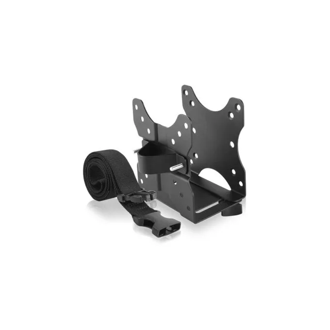 ICY BOX Mini PC Holder for Monitor Stand - IB-MSA102-VM - VESA 75x75/100x100 Compatible, Desk Clamp Arm, Single Arm — image 1