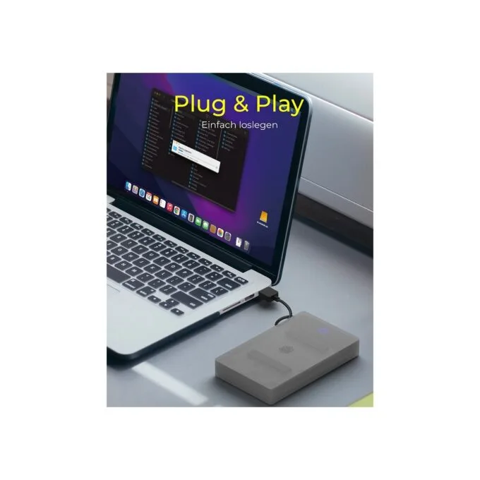 ICY BOX USB 3.2 Gen 1 2.5" SATA HDD/SSD Enclosure - IB-AC603b-U3 - Anthracite/Black — image 5