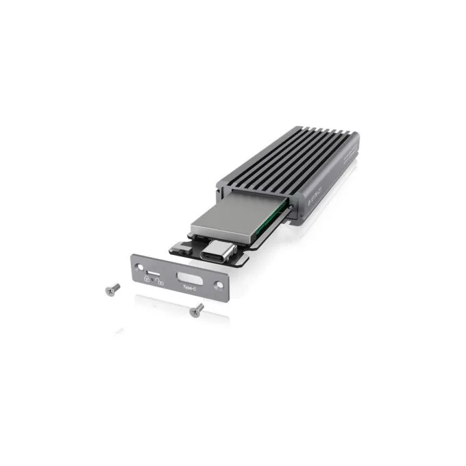 ICY BOX USB-C 3.1 NVMe Enclosure for M.2 NVMe SSD - IB-1817M-C31 - Aluminium — image 12