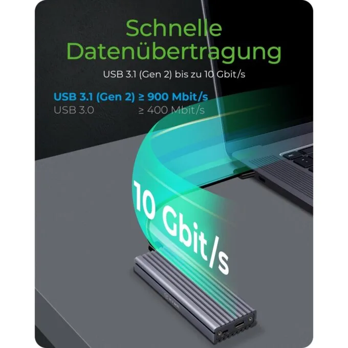 ICY BOX USB-C 3.1 NVMe Enclosure for M.2 NVMe SSD - IB-1817M-C31 - Aluminium — image 13