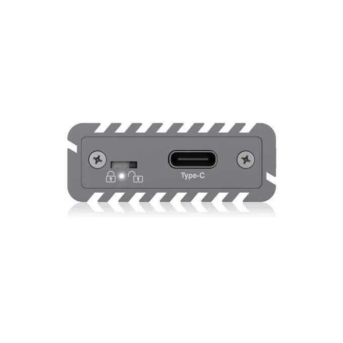 ICY BOX USB-C 3.1 NVMe Enclosure for M.2 NVMe SSD - IB-1817M-C31 - Aluminium — image 3