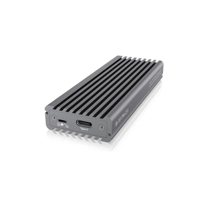 ICY BOX USB-C 3.1 NVMe Enclosure for M.2 NVMe SSD - IB-1817M-C31 - Aluminium — image 8