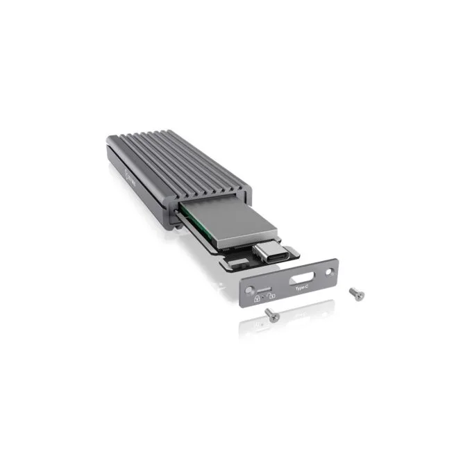 ICY BOX USB-C 3.1 NVMe Enclosure for M.2 NVMe SSD - IB-1817M-C31 - Aluminium — image 10