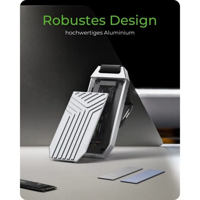 ICY BOX USB4 External NVMe M.2 Enclosure - IB-1919M-C42 - Aluminum — image 4