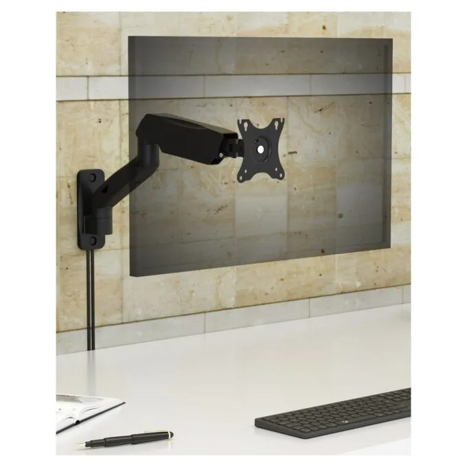 ICY BOX Wall Mount - IB-MS103-W - for 1 monitor up to 32", 9 kg, VESA Black — image 3