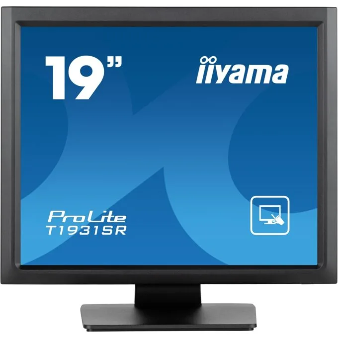 IIYAMA 19-inch Touch Monitor - T1931SR-B1S - 5:4 aspect, HDMI, DP, VGA — image 2