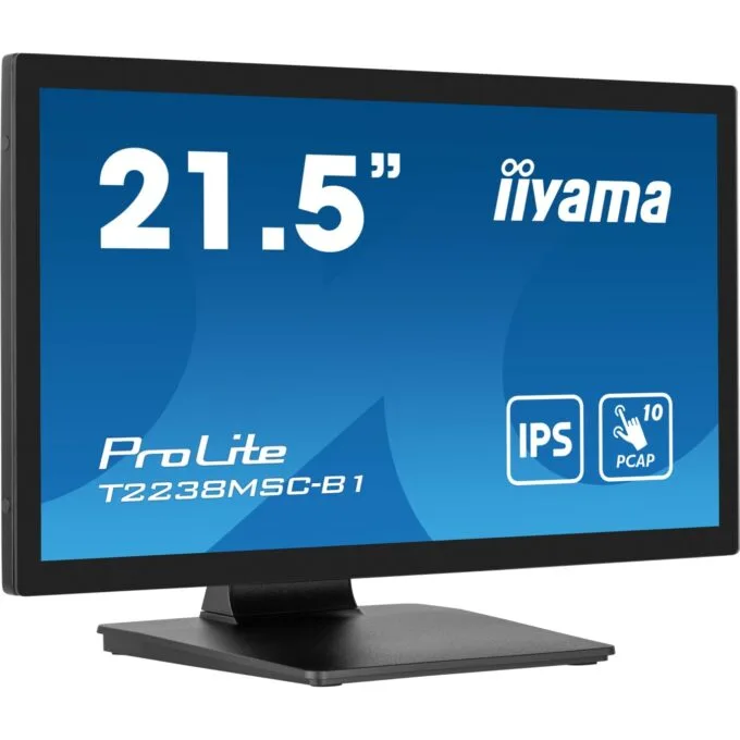 IIYAMA 21.5" Monitor - T2238MSC-B1 - 16:9, M-Touch, HDMI+DP+USB — image 12