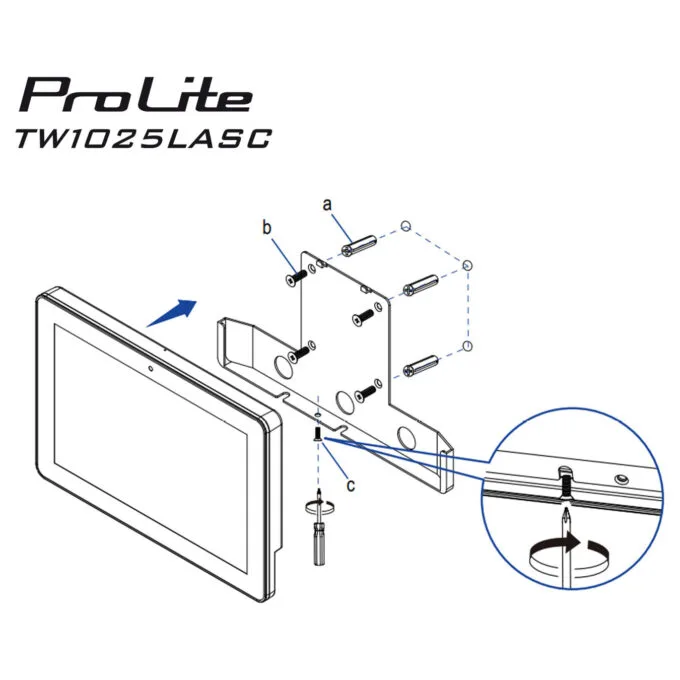 iiyama 25.5cm (10.1') TW1025LASC-B3PNR 16:10 M-Touch IPS — image 10