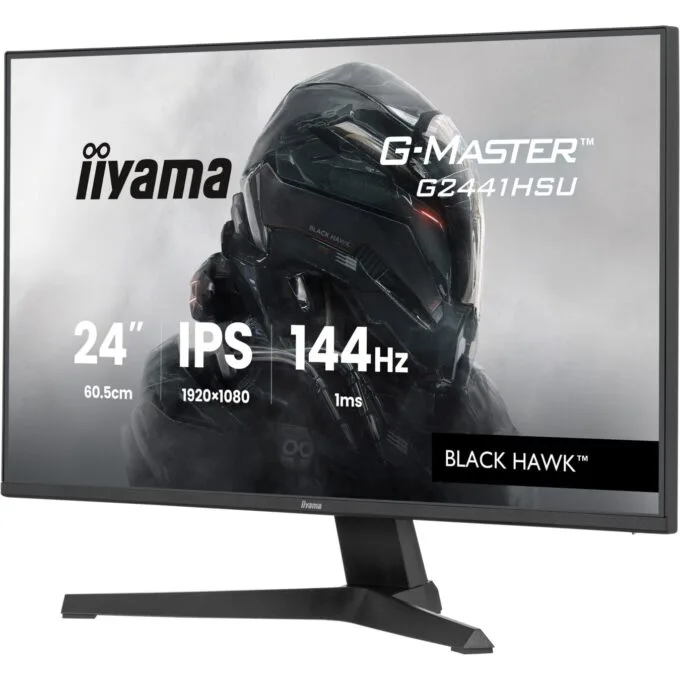 iiyama G-Master - G2441HSU-B1 - 60.5 cm 23.8? (1920×1080) 16:9 FHD IPS 1 ms (MPRT) 144 Hz HDMI DP VESA Black — image 2