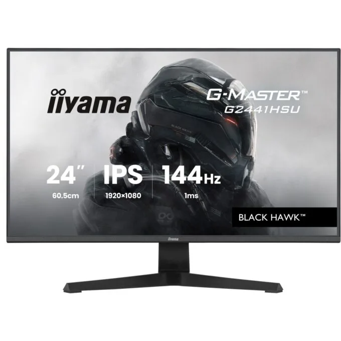 iiyama G-Master - G2441HSU-B1 - 60.5 cm 23.8? (1920×1080) 16:9 FHD IPS 1 ms (MPRT) 144 Hz HDMI DP VESA Black — image 1
