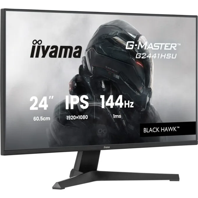 iiyama G-Master - G2441HSU-B1 - 60.5 cm 23.8? (1920×1080) 16:9 FHD IPS 1 ms (MPRT) 144 Hz HDMI DP VESA Black — image 9