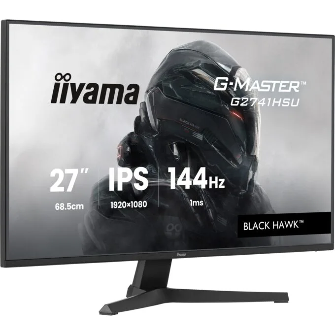 iiyama G-Master - G2741HSU-B1 - 68.6 cm (27?) (1920×1080) 16:9 IPS 1 ms (MPRT) 144 Hz HDMI DisplayPort VESA 100×100 Black — image 9