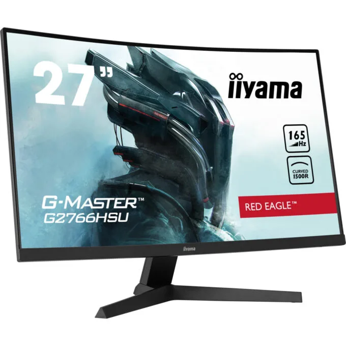 iiyama G-MASTER G2766HSU - 27" Curved VA Gaming Monitor, FHD 1920x1080, 165Hz, 1ms, FreeSync Premium, Black — image 11