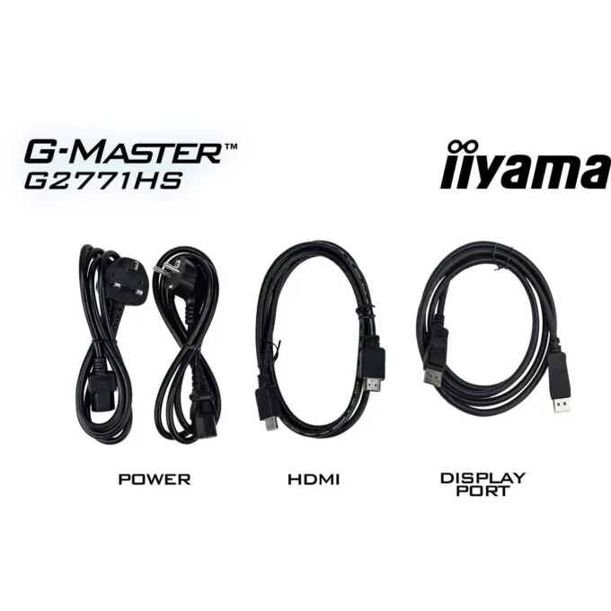 iiyama G-Master - G2771HS-B1 - 68.6 cm 27? (1920×1080) 16:9 FHD Fast IPS 0.4 ms 240 Hz HDMI DisplayPort VESA Black — image 3