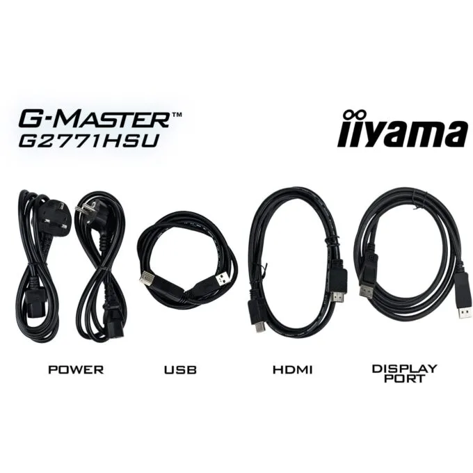 iiyama G-Master - G2771HSU-B1 - 68.6 cm (27-inch) (1920x1080) 16:9 FHD Fast IPS 0.4 ms 240 Hz HDMI DisplayPort USB-C VESA Black — image 3