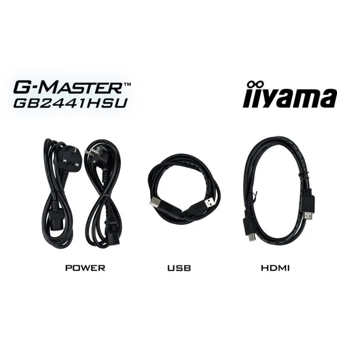 iiyama G-Master - GB2441HSU-B1 - 60.5 cm (23.8") (1920x1080) 16:9 FHD IPS 1 ms 144 Hz HDMI DisplayPort VESA Black — image 10