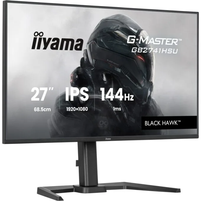 iiyama - GB2741HSU-B1 - 16:9 FHD Fast IPS 1 ms 144 Hz HDMI DisplayPort VESA 100×100 Black — image 12
