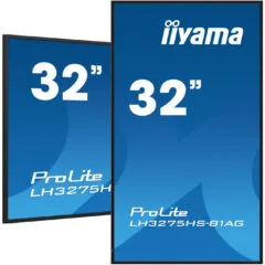 iiyama LH3275HS-B1AG - 32" FHD Android 11 Digital Signage, IPS, 500cd/m², 4GB/32GB, Wi-Fi5, 2×HDMI/DP1.2, Black