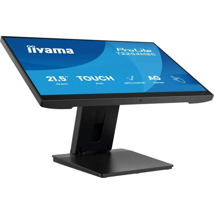 IIYAMA Monitor - T2254MSC-B2AG - 54.6 cm (21.5 in), 16:9, M-Touch HDMI+DP+USB — image 2