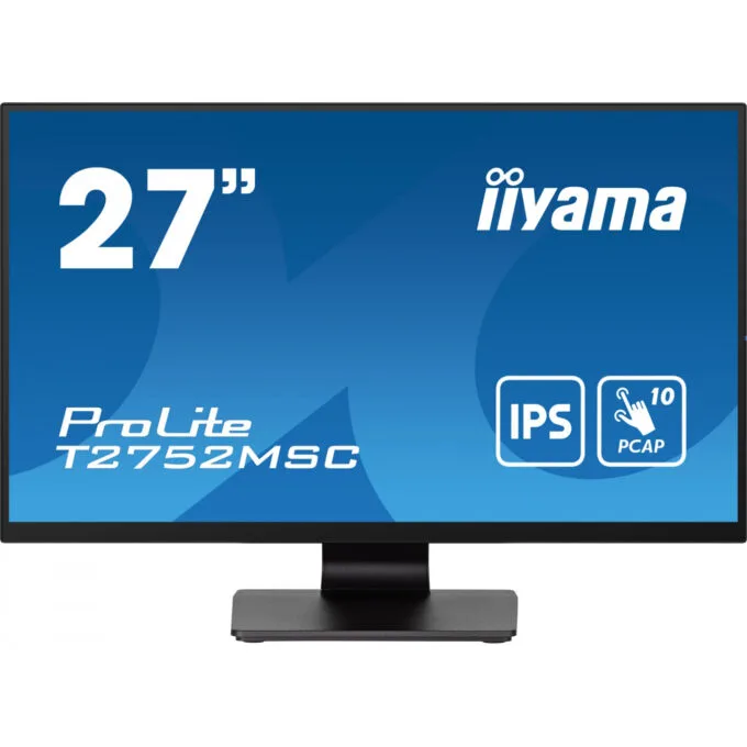 iiyama ProLite T2752MSC-B1 27" FHD IPS 10pt Touch Monitor — image 2