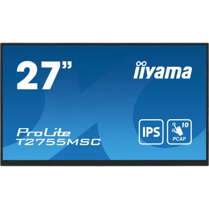 iiyama ProLite T2755MSC-B1 27" FHD 10pt PCAP Touch IPS Monitor — image 2