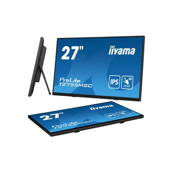 iiyama ProLite T2755MSC-B1 27" FHD 10pt PCAP Touch IPS Monitor — image 4