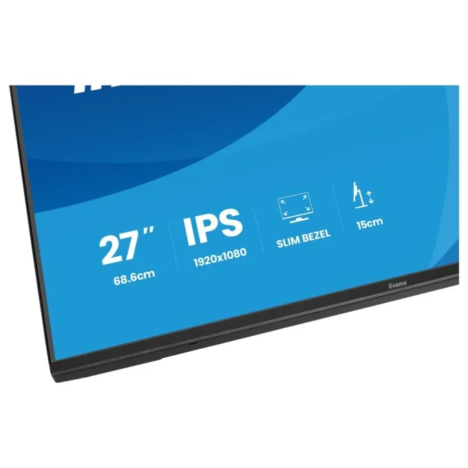 iiyama ProLite X2797HSU-B1 27" Full HD IPS 120Hz 4ms HDMI DP USB Hub VESA Black — image 6