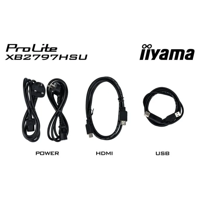 iiyama ProLite X2797HSU-B1 27" Full HD IPS 120Hz 4ms HDMI DP USB Hub VESA Black — image 8