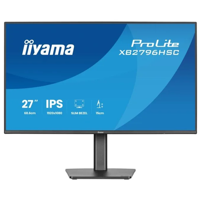 iiyama ProLite - XB2796HSC-B1 - 68.6 cm 27" (1920x1080) 16:9 IPS 3 ms 144 Hz HDMI USB-C USB VESA Speaker Black — image 2