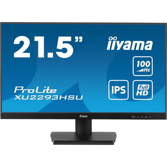 iiyama ProLite XU2293HSU-B7 - 21.5" IPS Full HD (1920x1080) 100Hz, 1ms MPRT, HDMI+DP, 2xUSB Hub, Black — image 2