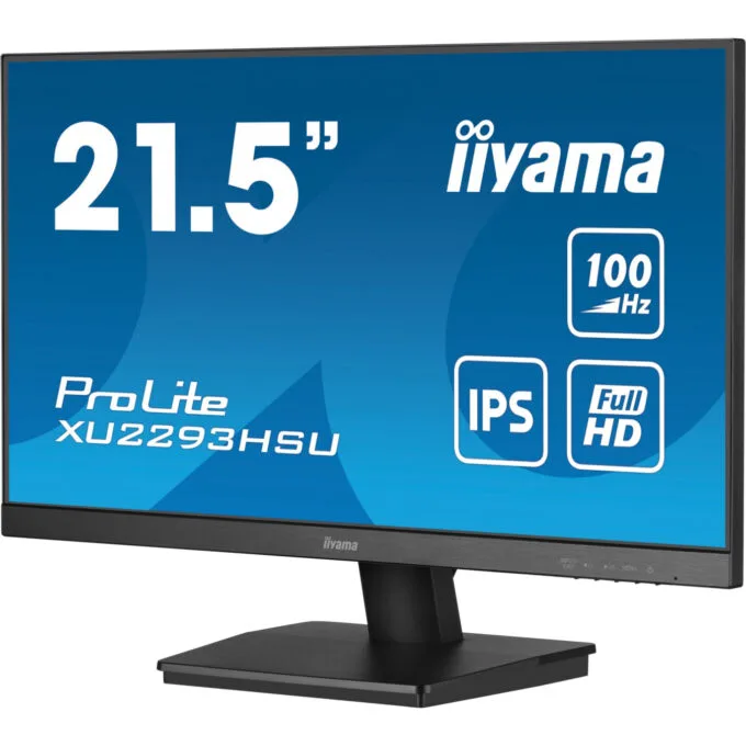 iiyama ProLite XU2293HSU-B7 - 21.5" IPS Full HD (1920x1080) 100Hz, 1ms MPRT, HDMI+DP, 2xUSB Hub, Black — image 6