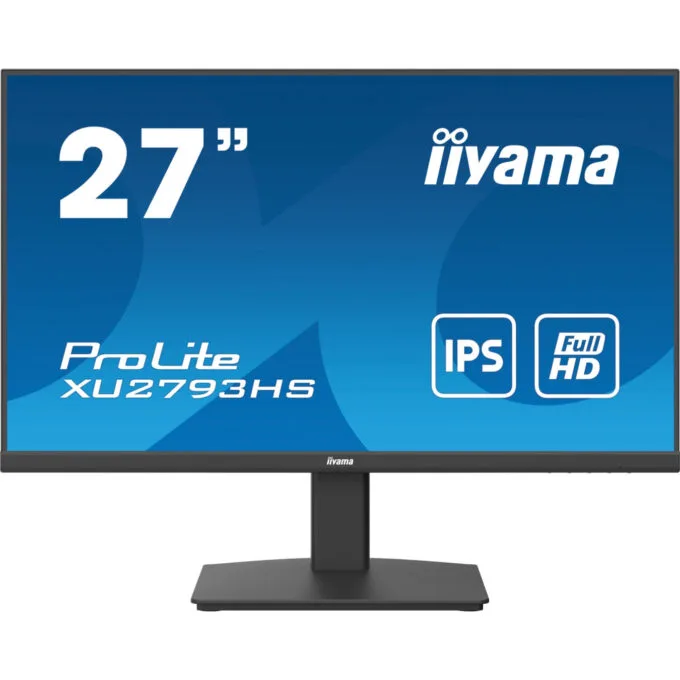 iiyama ProLite XU2793HS-B7 - 27" Full HD IPS Monitor, Black - 1920x1080, 100Hz, 1ms, HDMI 1.4, DP 1.2, 2xUSB-A — image 6