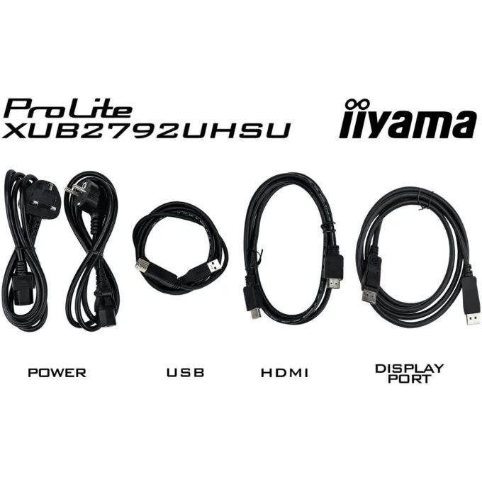 iiyama ProLite XUB2792UHSU-B6 27" 4K IPS Monitor - Pivot, 60Hz, 4ms — image 8