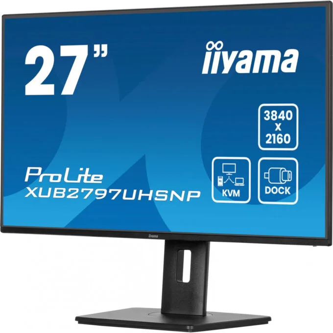 iiyama ProLite XUB2797UHSNP-B1 27" 4K IPS Monitor USB-C 96W KVM RJ45 — image 11