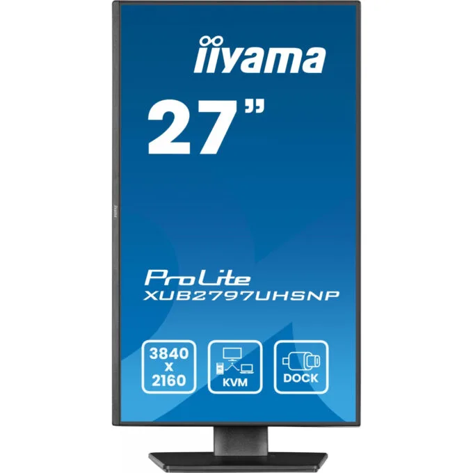 iiyama ProLite XUB2797UHSNP-B1 27" 4K IPS Monitor USB-C 96W KVM RJ45 — image 8