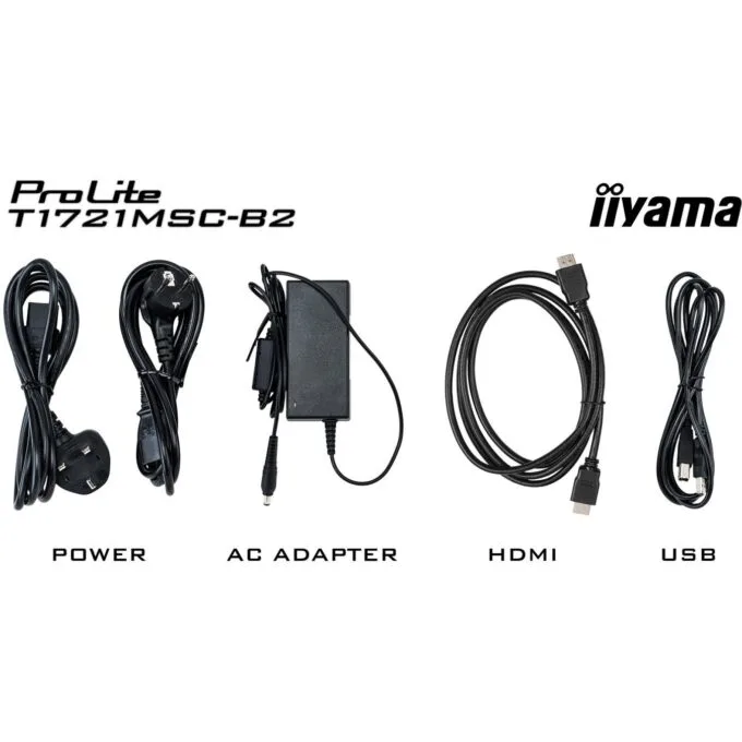 IIYAMA T1721MSC-B2 17-inch 5:4 M-Touch Monitor - T1721MSC-B2 - HDMI & VGA — image 5