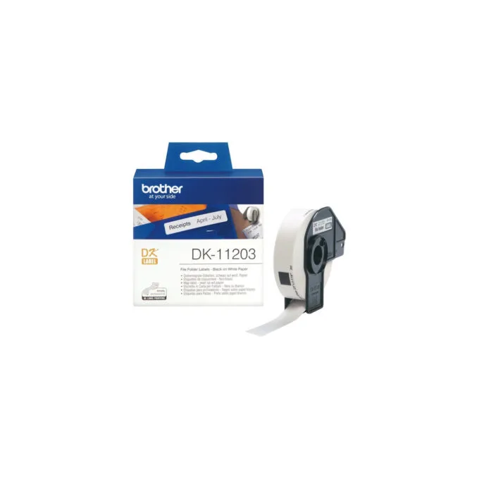 Individual labels black on white DK-11203, label — image 1