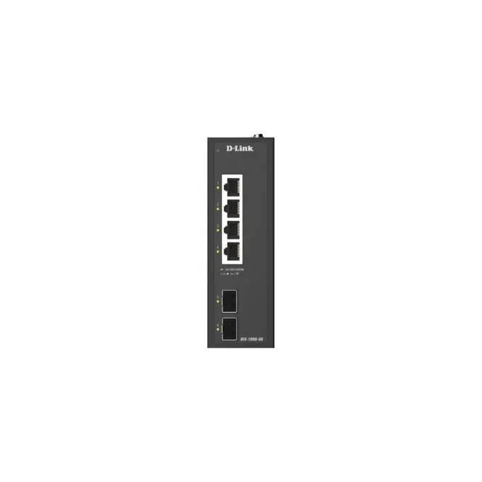 Industrial Gigabit Unmanaged Switch - DIS-100G-06 - Gigabit Unmanaged — image 2