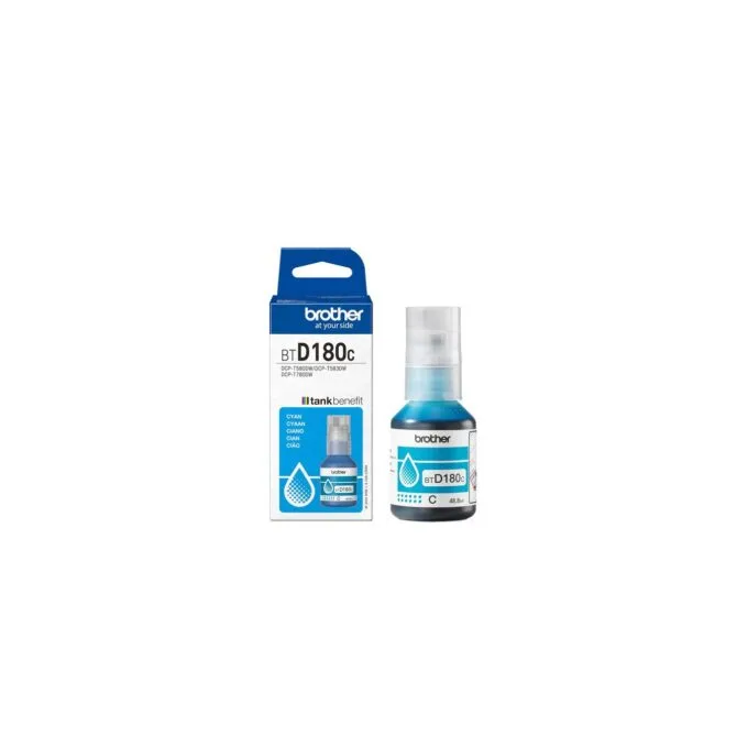 Ink bottle - BTD180C - cyan — image 1