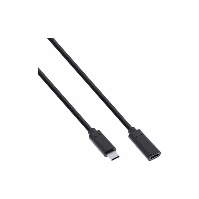 Inline 35774 1.5m USB-C Male/Female Black USB 3.2 Gen1x2 Extension — image 1