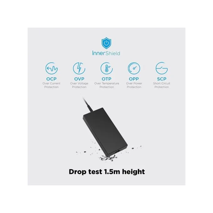 Innergie Laptop Power Adapter - 180G - 180W UK with 5 Laptop Tips — image 5