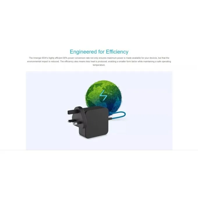 Innergie Laptop Power Adapter - 65U - 65W UK — image 3